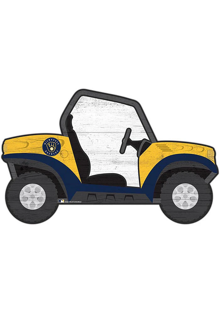 Milwaukee Brewers ATV Cutout Sign