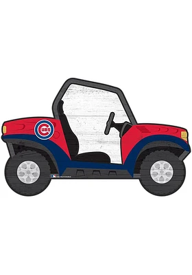 Chicago Cubs ATV Cutout Sign