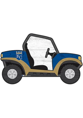 Kansas City Royals ATV Cutout Sign - Blue