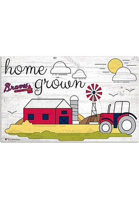 Atlanta Braves Home Grown Sign