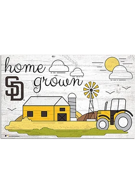 San Diego Padres Home Grown Sign