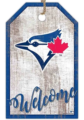 Toronto Blue Jays Welcome Team Tag Sign