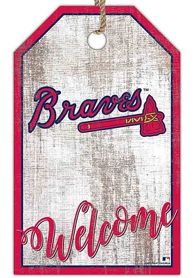 Atlanta Braves Welcome Team Tag Sign