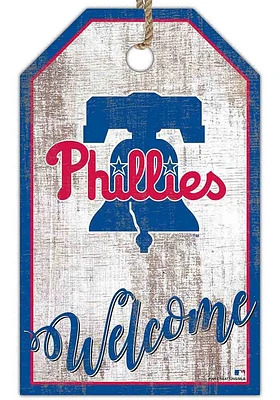 Philadelphia Phillies Welcome Team Tag Sign