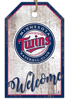 Minnesota Twins Welcome Team Tag Sign