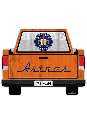 Houston Astros Truck Back Cutout Sign