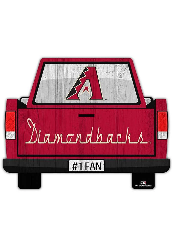 Arizona Diamondbacks Truck Back Cutout Sign