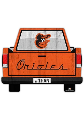 Baltimore Orioles Truck Back Cutout Sign