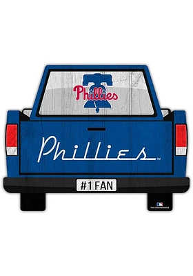 Philadelphia Phillies Truck Back Cutout Sign