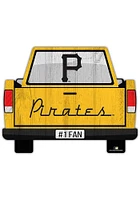 Pittsburgh Pirates Truck Back Cutout Sign