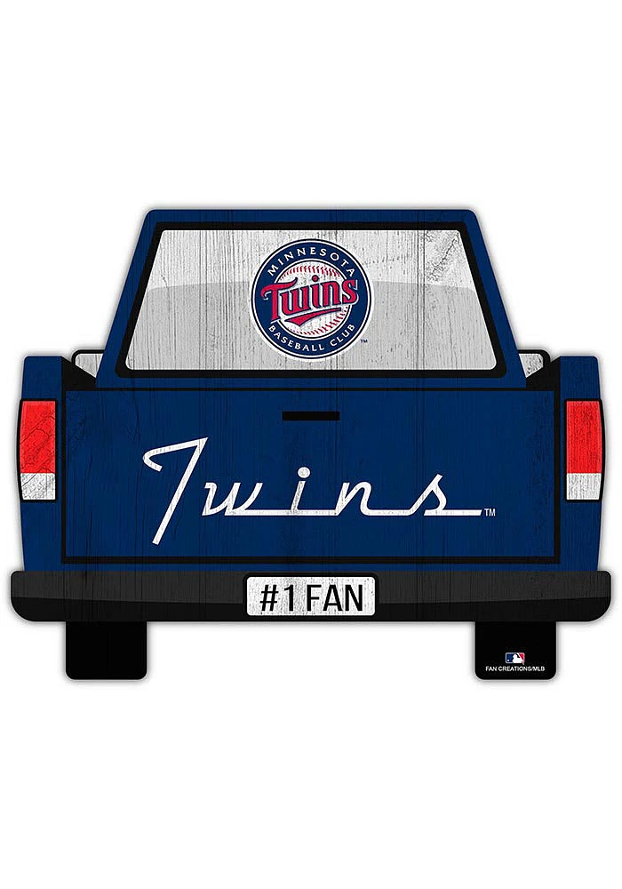 Minnesota Twins Truck Back Cutout Sign