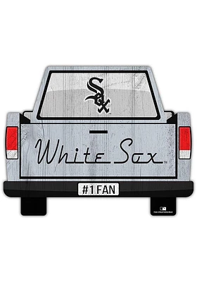 Chicago White Sox Truck Back Cutout Sign