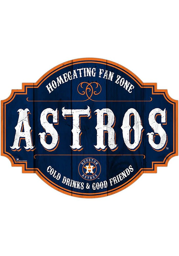 Houston Astros Inch Homegating Tavern Sign