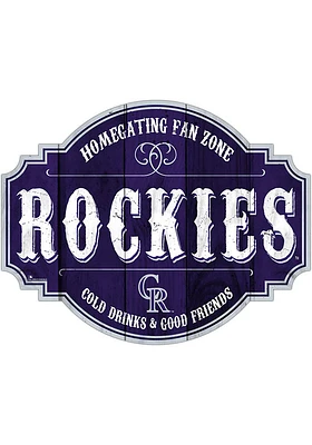 Colorado Rockies Inch Homegating Tavern Sign