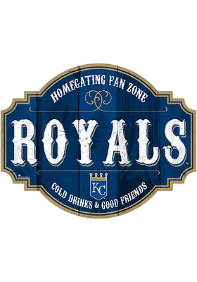 Kansas City Royals 24 Inch Homegating Tavern Sign - Blue