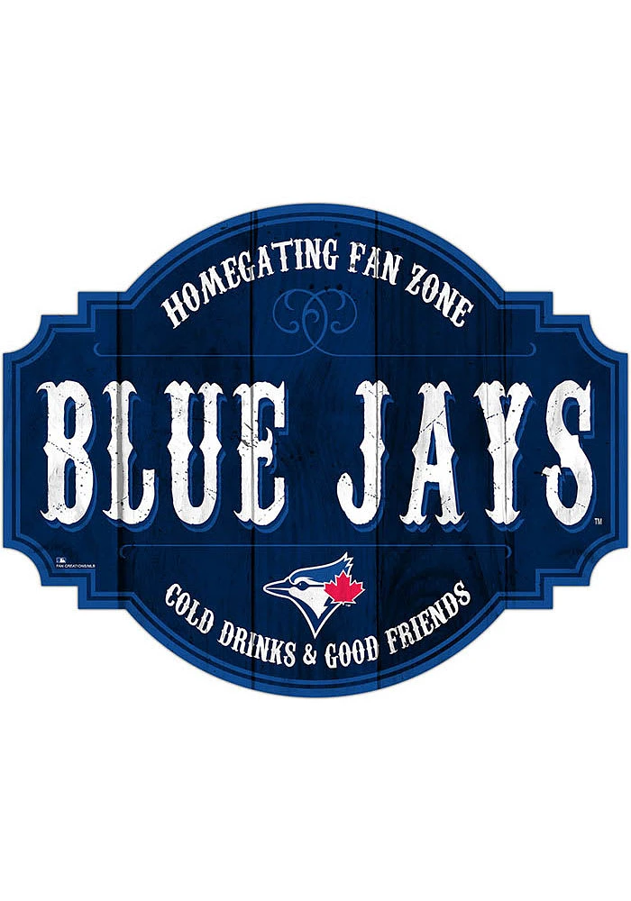 Toronto Blue Jays 12 Inch Homegating Tavern Sign