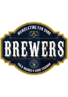Milwaukee Brewers 12 Inch Homegating Tavern Sign