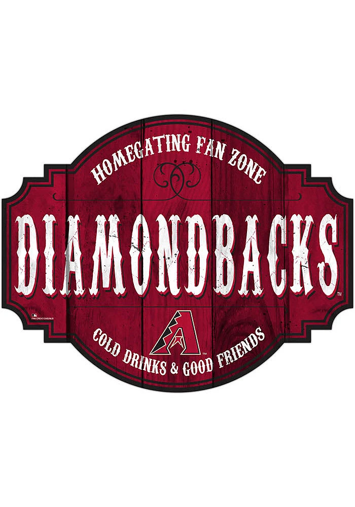 Arizona Diamondbacks 12 Inch Homegating Tavern Sign