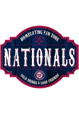 Washington Nationals 12 Inch Homegating Tavern Sign