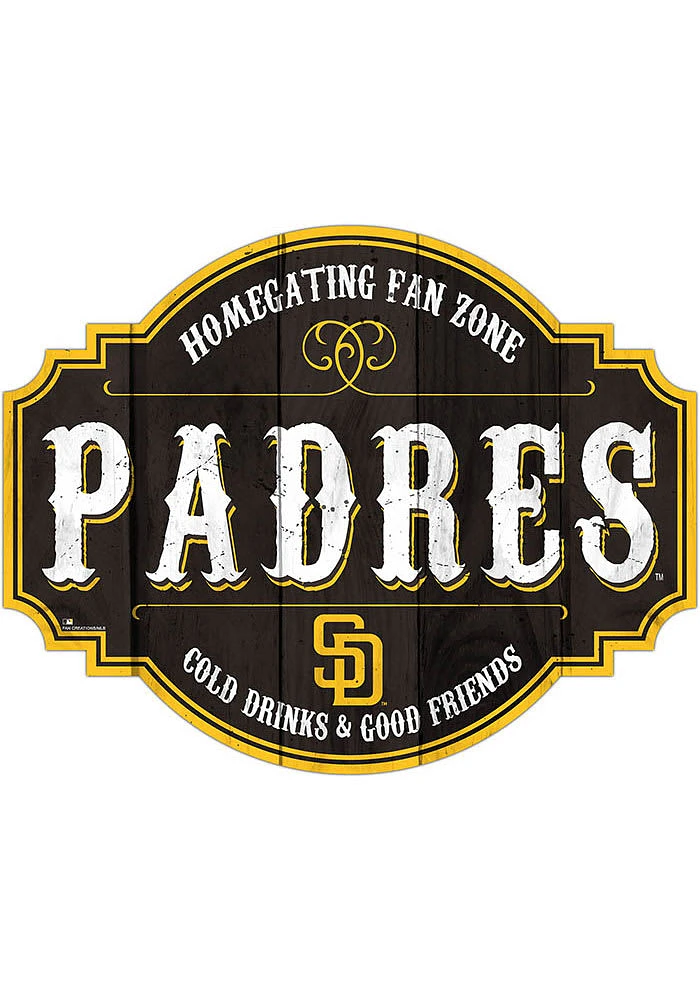 San Diego Padres 12 Inch Homegating Tavern Sign