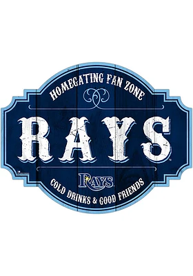 Tampa Bay Rays 12 Inch Homegating Tavern Sign
