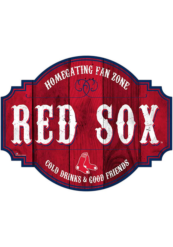Boston Red Sox 12 Inch Homegating Tavern Sign