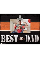 San Francisco Giants Best Dad Striped Clip Picture Frame