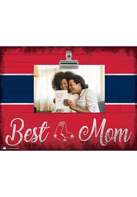 Boston Red Sox Best Mom Clip Picture Frame