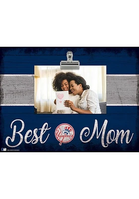New York Yankees Best Mom Clip Picture Frame