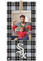 Chicago White Sox Plaid Clothespin Sign