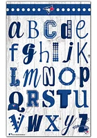 Toronto Blue Jays Alphabet Sign