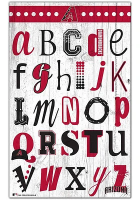Arizona Diamondbacks Alphabet Sign
