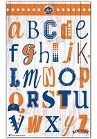 New York Mets Alphabet Sign