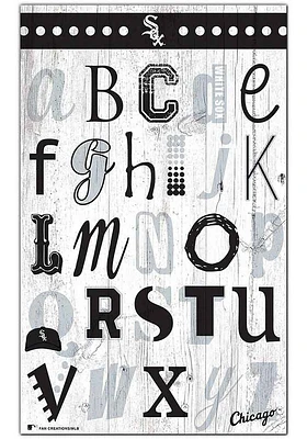 Chicago White Sox Alphabet Sign