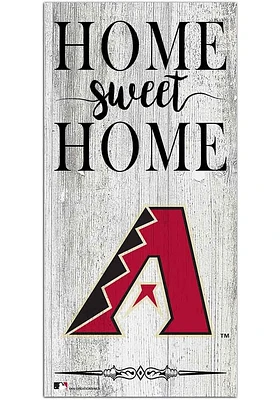 Arizona Diamondbacks Home Sweet Home Whitewashed Sign