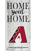Arizona Diamondbacks Home Sweet Home Whitewashed Sign