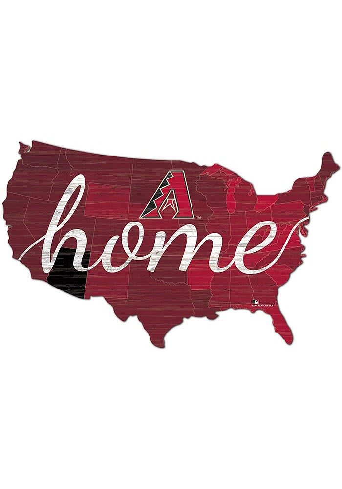 Arizona Diamondbacks USA Shape Cutout Sign