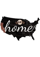 San Francisco Giants USA Shape Cutout Sign