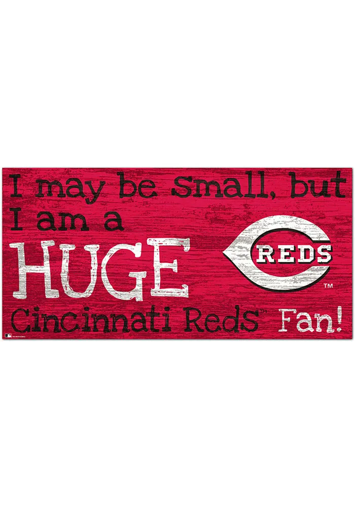 Cincinnati Reds Huge Fan Sign