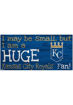 Kansas City Royals Huge Fan Sign - Blue