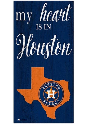 Houston Astros My Heart State Sign