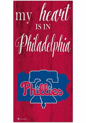 Philadelphia Phillies My Heart State Sign