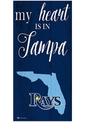 Tampa Bay Rays My Heart State Sign