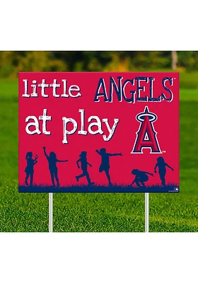 Los Angeles Angels Little Fans at Play Yard Sign - Red