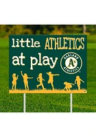 Oakland Athletics Little Fans at Play Yard Sign - Green