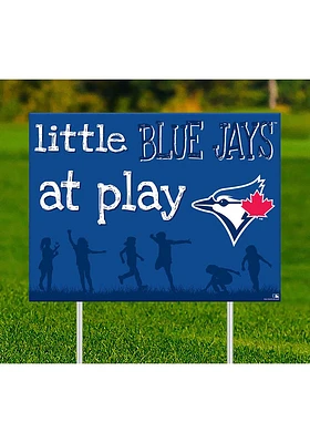 Toronto Blue Jays Little Fans at Play Yard Sign - Blue