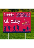 St Louis Cardinals Little Fans at Play Yard Sign - Red
