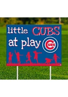 Chicago Cubs Little Fans at Play Yard Sign - Blue