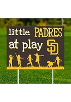 San Diego Padres Little Fans at Play Yard Sign - Brown