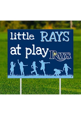 Tampa Bay Rays Little Fans at Play Yard Sign - Blue